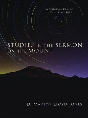 cover image of Studies in the Sermon on the Mount